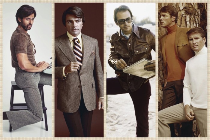 Fashion in the 1970s for men