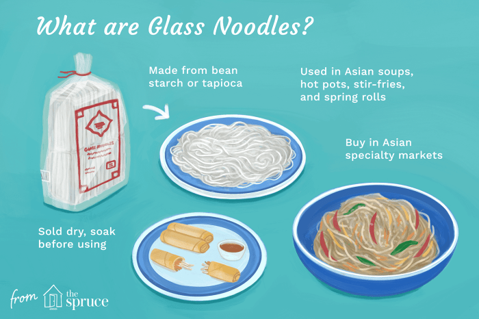 Glass noodles nutrition facts