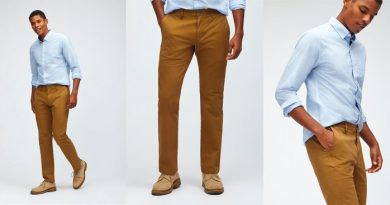 Men's fashion khaki pants