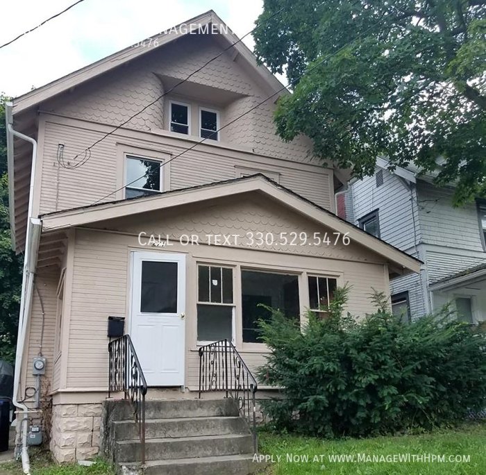 Houses for rent akron oh